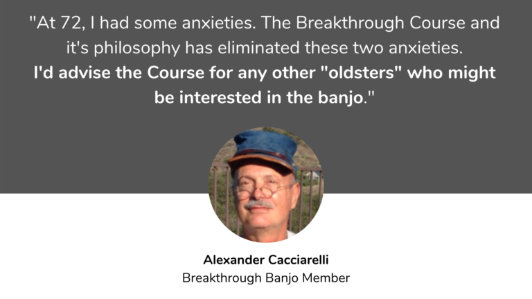 Alex C. Breakthrough Banjo course review