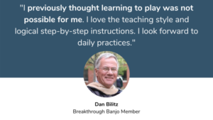 Dan B. Breakthrough Banjo course review