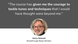 Henry N. Breakthrough Banjo course review