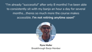 Ryne M. Breakthrough Banjo course review