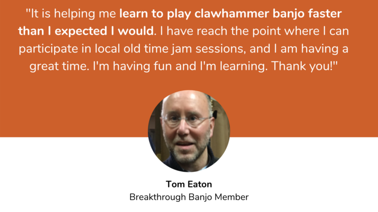 Tom E. Breakthrough Banjo course review