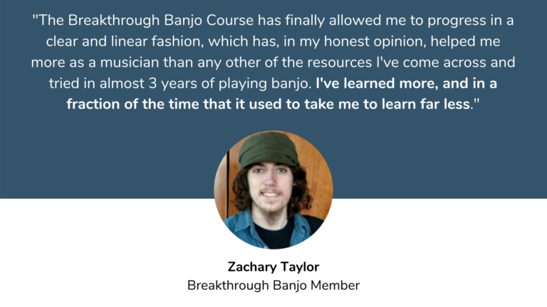 Zach T. Breakthrough Banjo course review