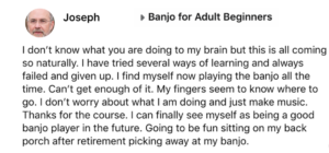Joseph R. Breakthrough Banjo course review