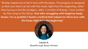 Lauren A Breakthrough Banjo course review