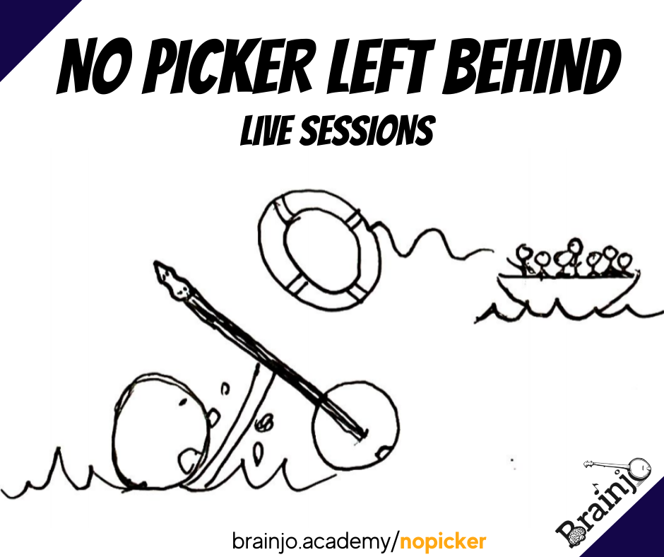 No Picker Left Behind live sessions